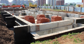 Фундаменты промышленных зданий в Кандалакше цена от 25114 руб. - заказать строительство фундамента промздания под стальные колонны